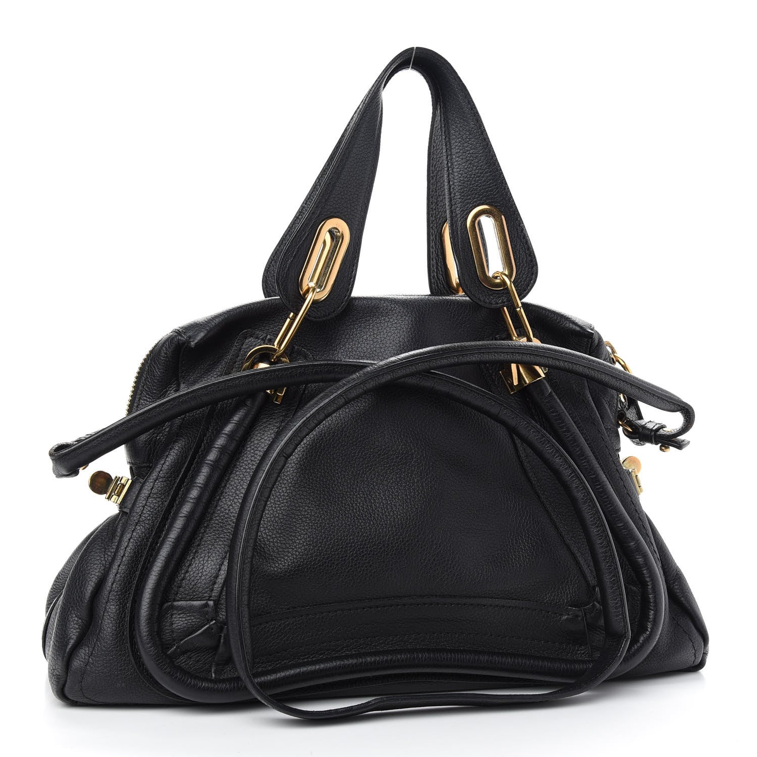 Chloe Calfskin Medium Paraty Black 3 of 10