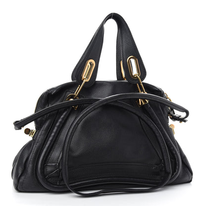 Chloe Calfskin Medium Paraty Black 3 of 10