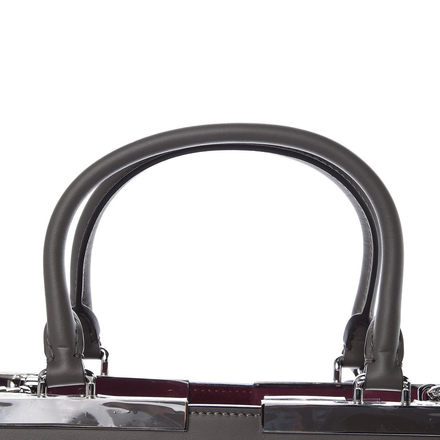 Vitello Baltico Kore Petite 3jours Tote Carbone Bordeaux