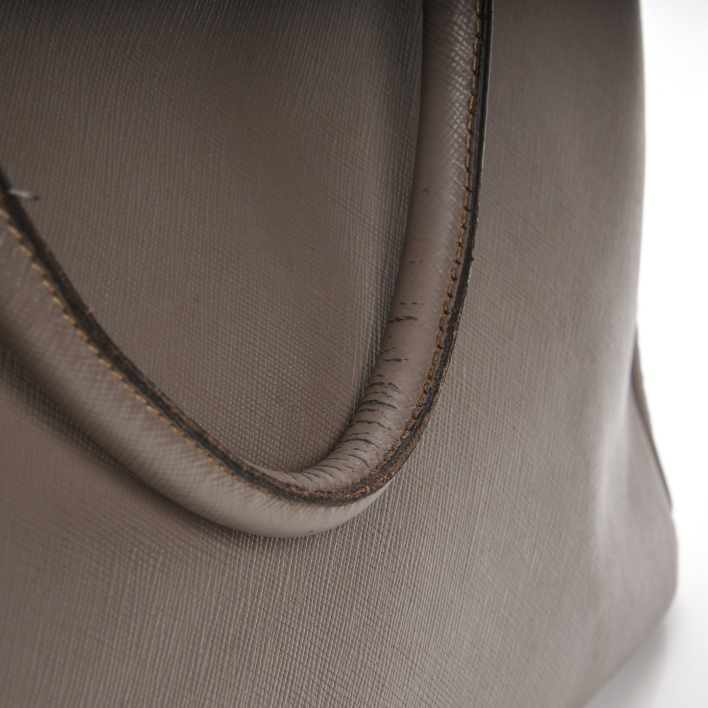Saffiano Large Galleria Double Zip Tote Argilla