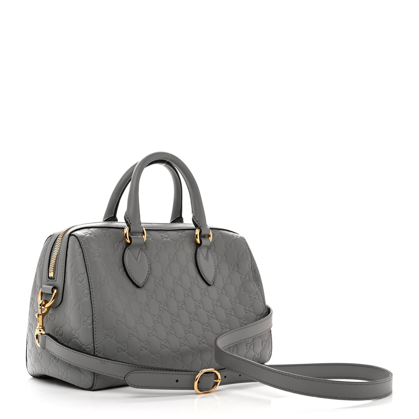 Guccissima Signature Boston Deep Grey
