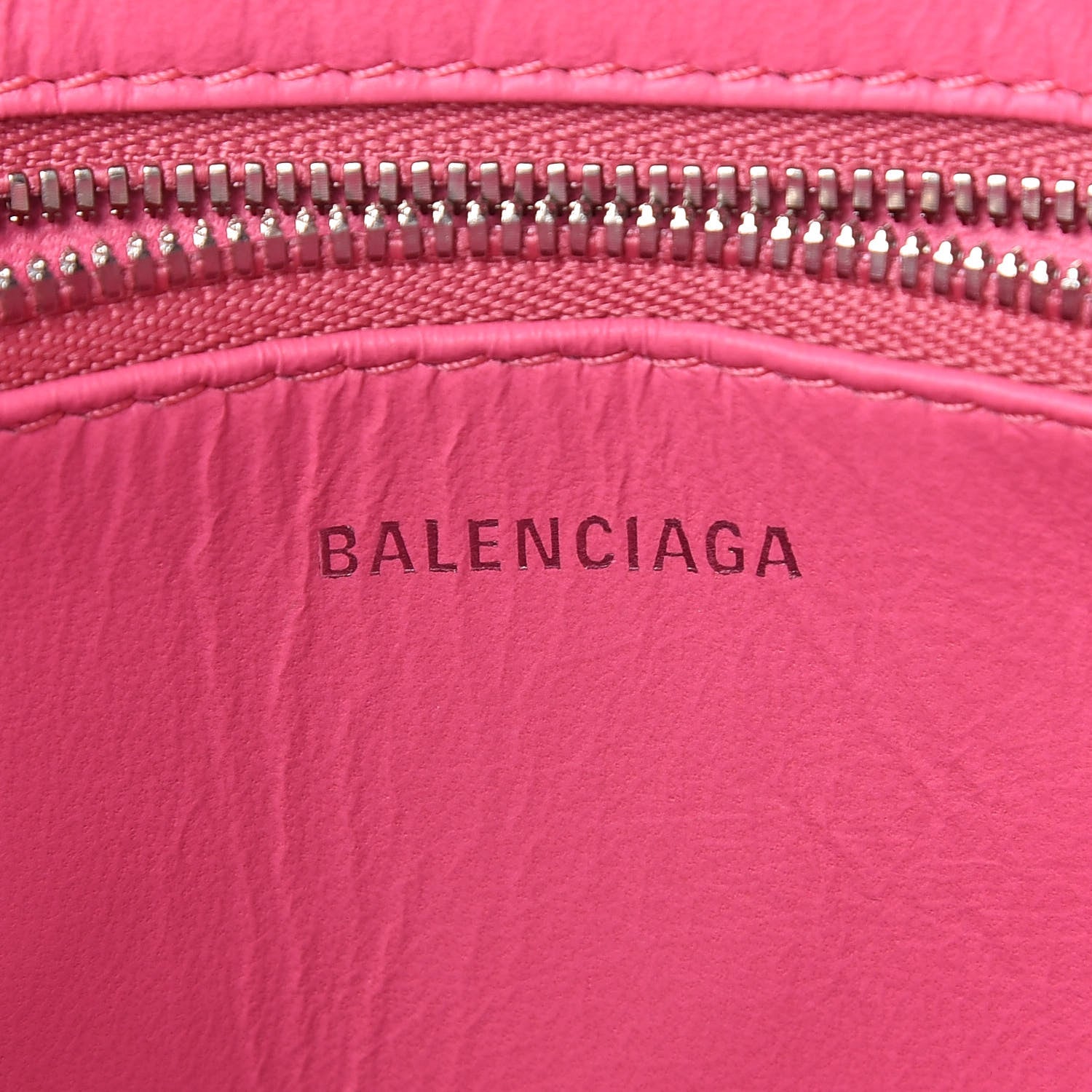 Balenciaga Calfskin XS Triangle Chain Duffle White 6 of 10