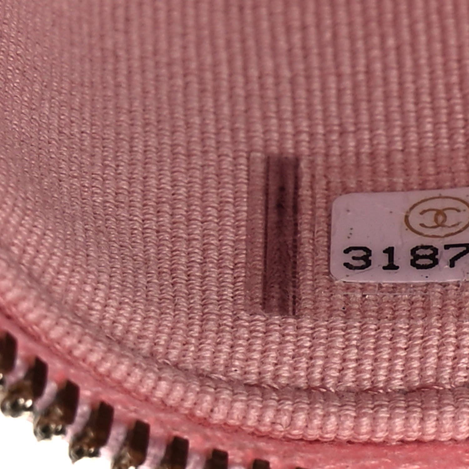 Chanel Caviar Quilted Mini Vanity Case With Chain Pink 6 of 9