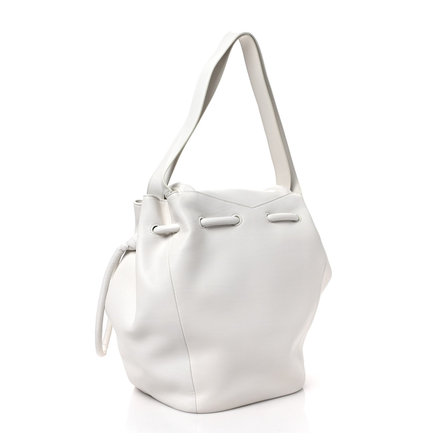 Bottega Veneta Calfskin Small Beak Tote Chalk 3 of 9
