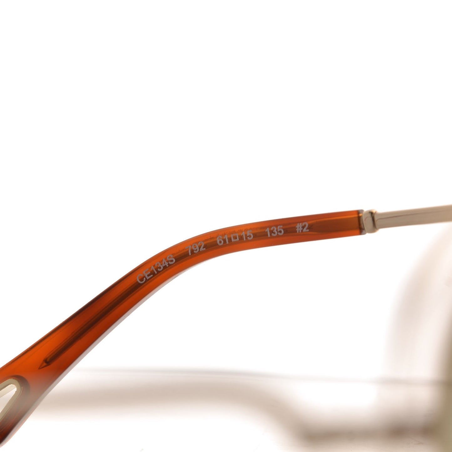 Carlina Round Sunglasses CE134S Gold