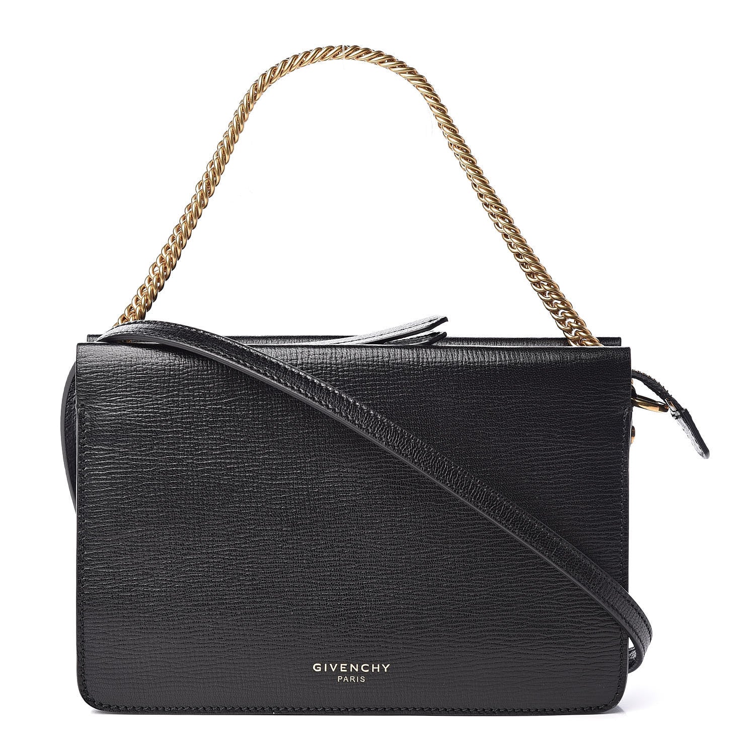 Givenchy Goatskin Suede Cross 3 Crossbody Bag Black 1 of 10