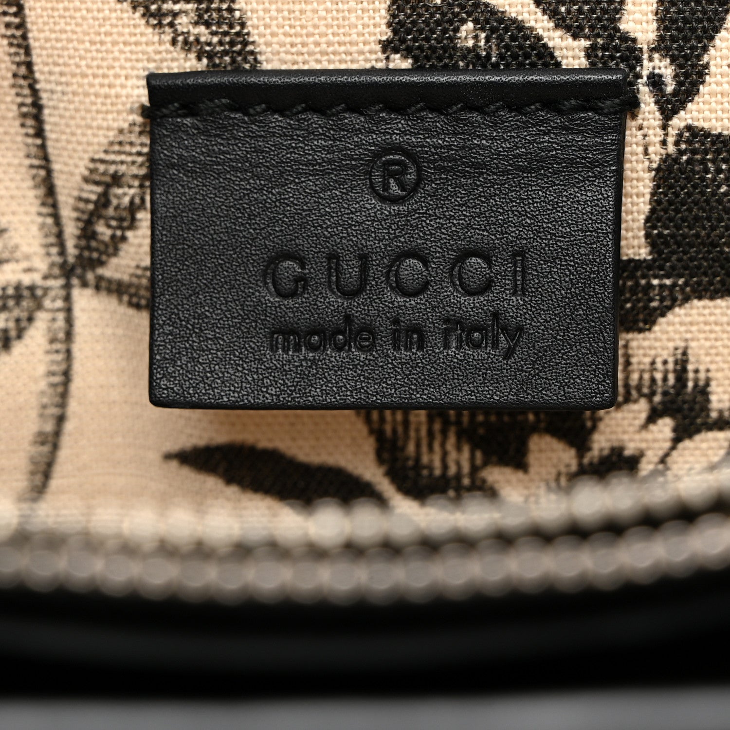 Gucci Calfskin Medium Dionysus Shoulder Bag Black 6 of 10