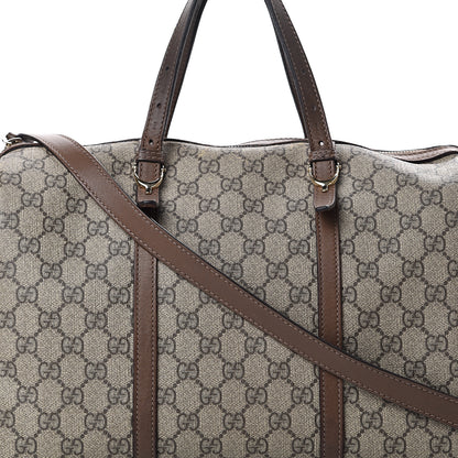 Gucci GG Supreme Monogram Margaux Calfskin Medium Nice Boston Beige Ebony Acero 13 of 25
