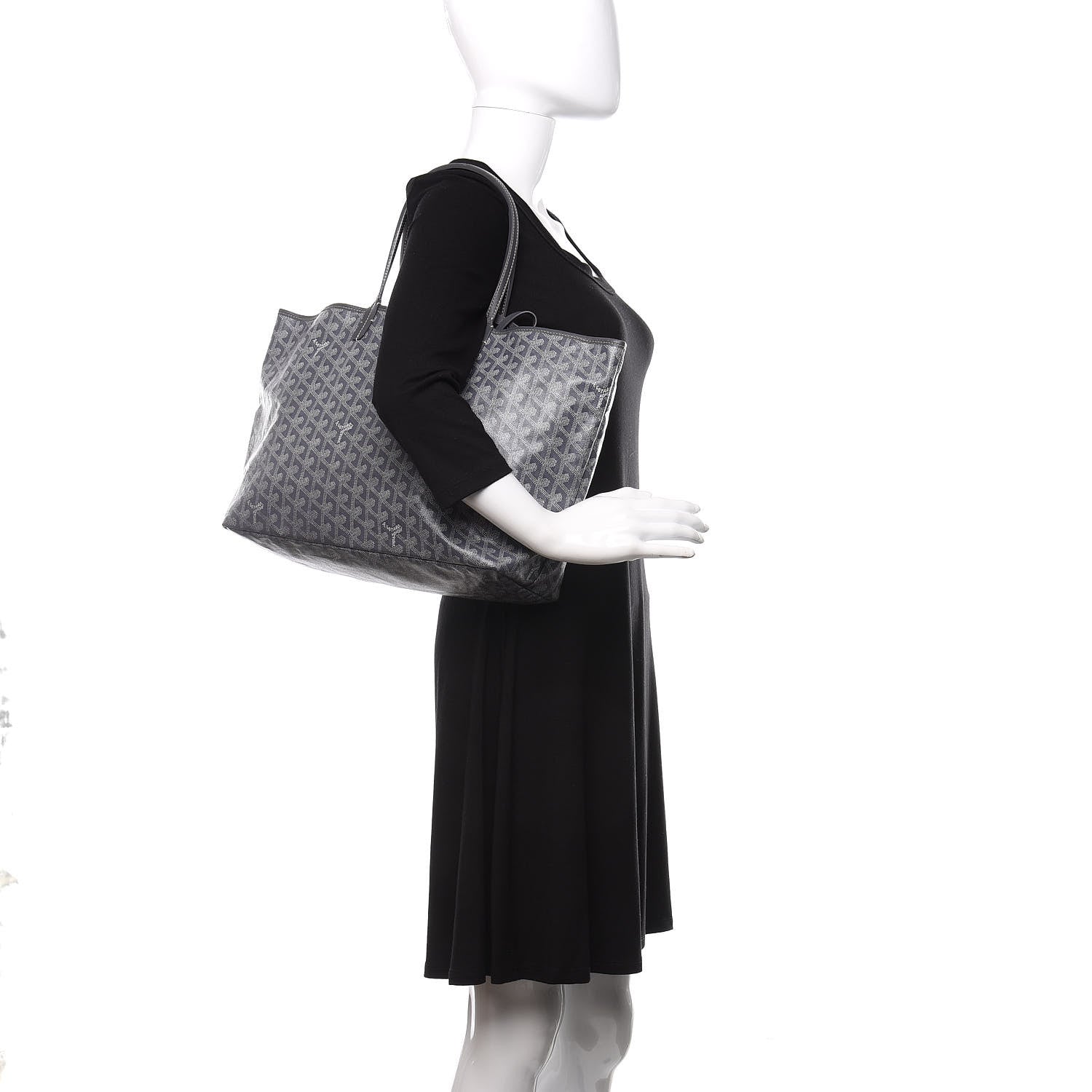 Goyard Goyardine Saint Louis PM Grey 2 of 11