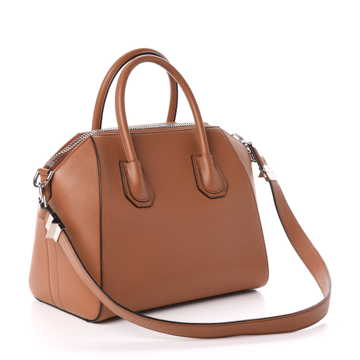 Sugar Goatskin Small Antigona Caramel