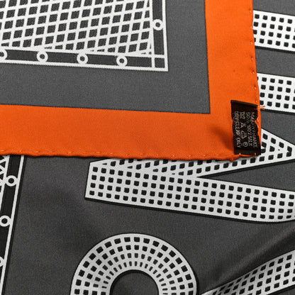 Hermes Silk Sellier Scarf 90 4 of 5