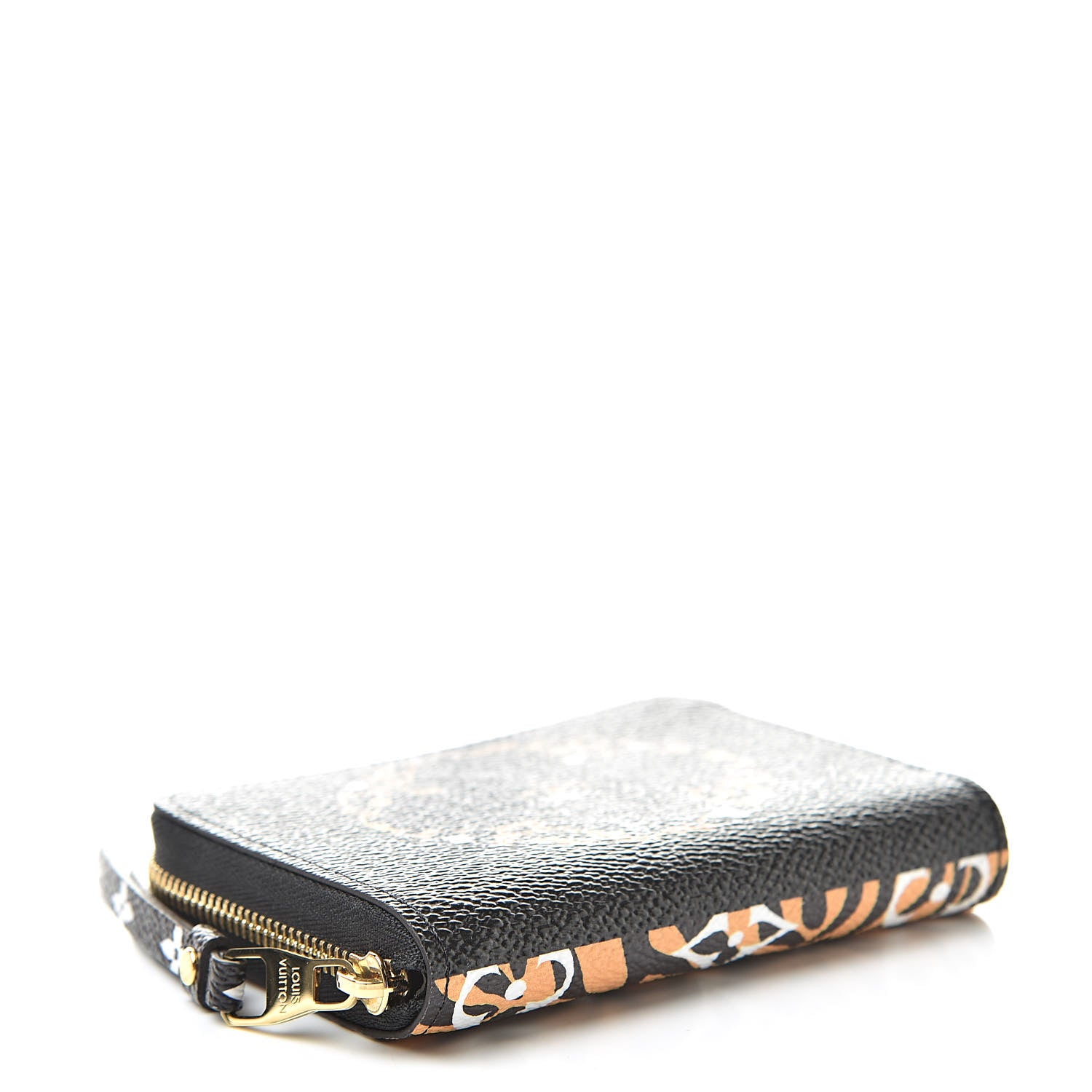 Louis Vuitton Monogram Giant Jungle Zippy Coin Purse Black 4 of 8