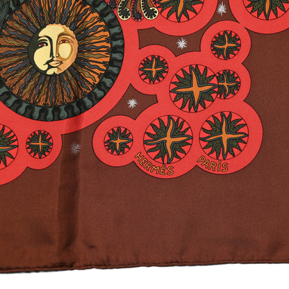 Hermes Silk Le Roy Soleil Scarf 90 2 of 5