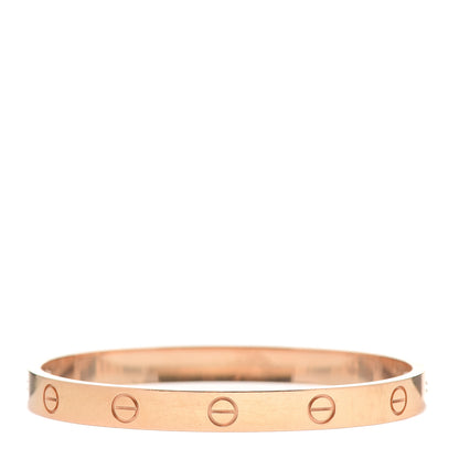 Cartier 18K Pink Gold LOVE Bracelet 17 3 of 8