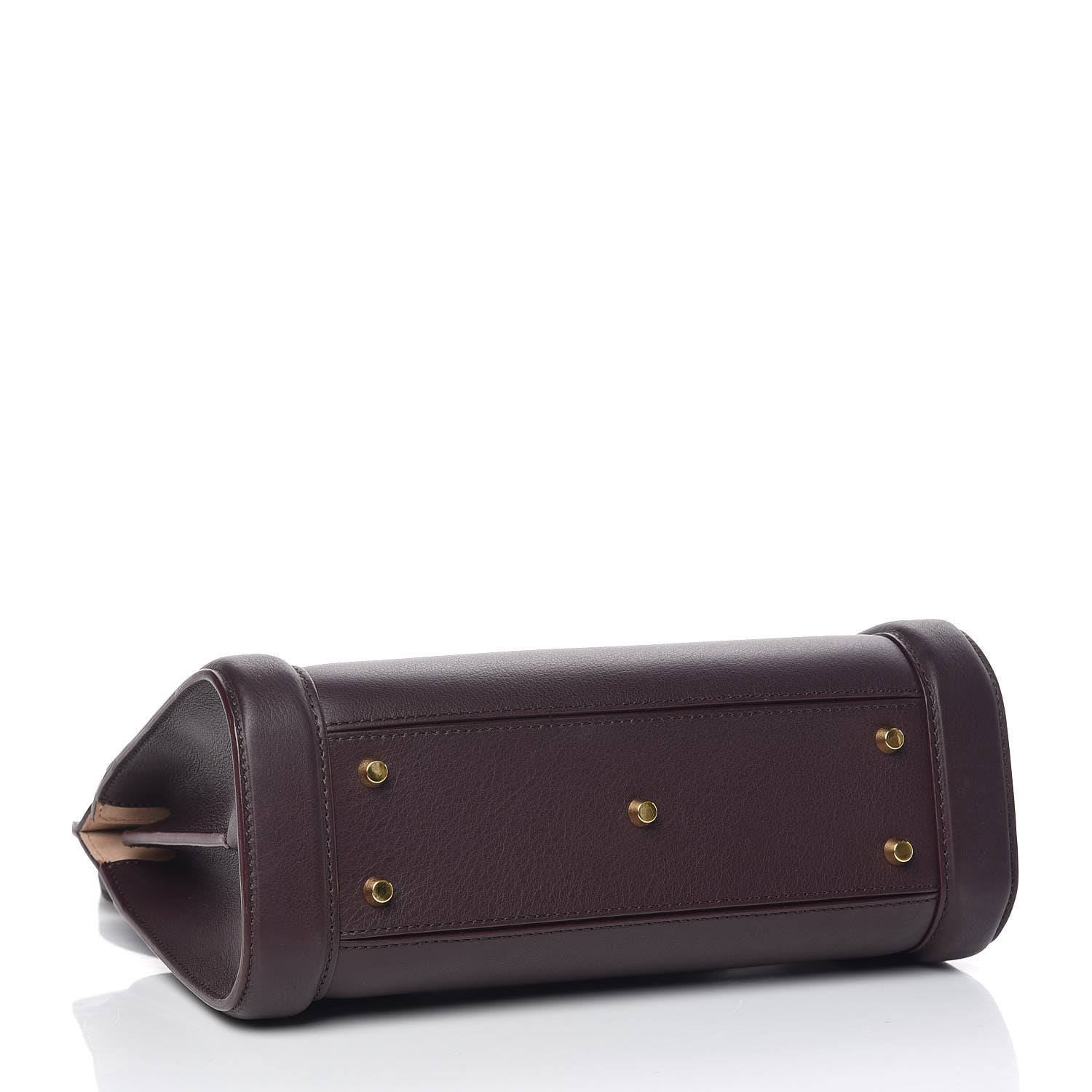 Alexander McQueen Sweet Calfskin Small Heroine 30 Burgundy 5 of 9