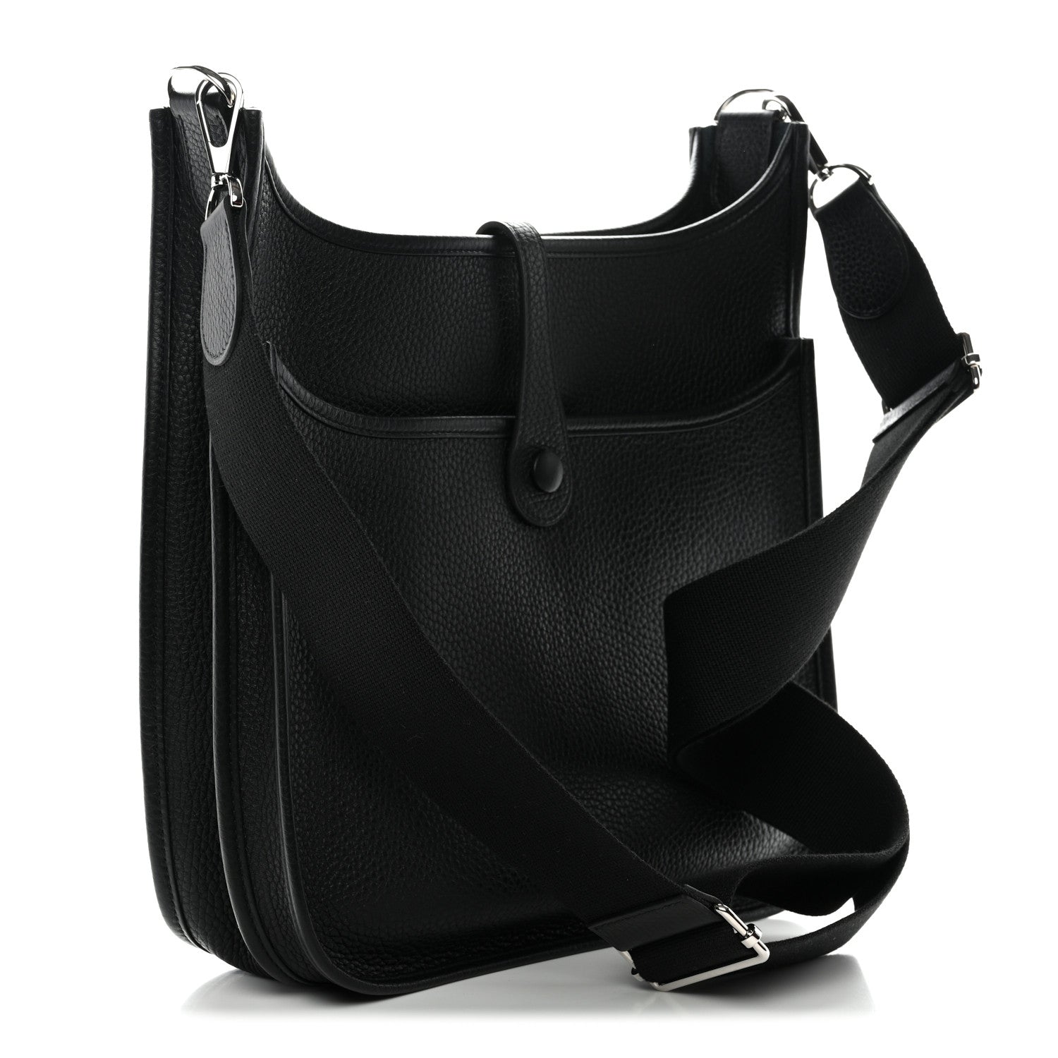 Hermes Taurillon Clemence EVELYNE III PM Black 3 of 11