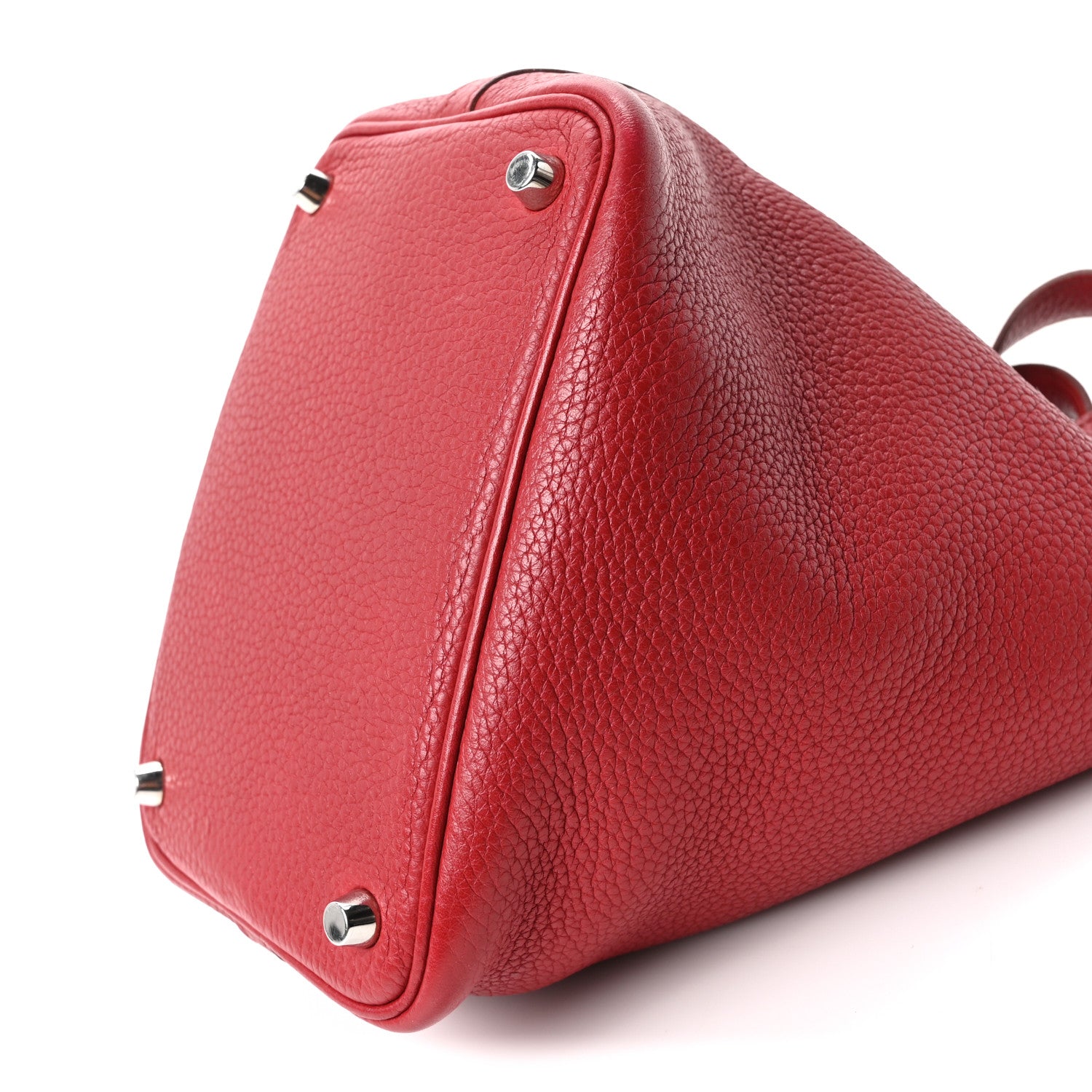 Hermes Taurillon Clemence Picotin Lock 18 PM Rouge Garance 10 of 10
