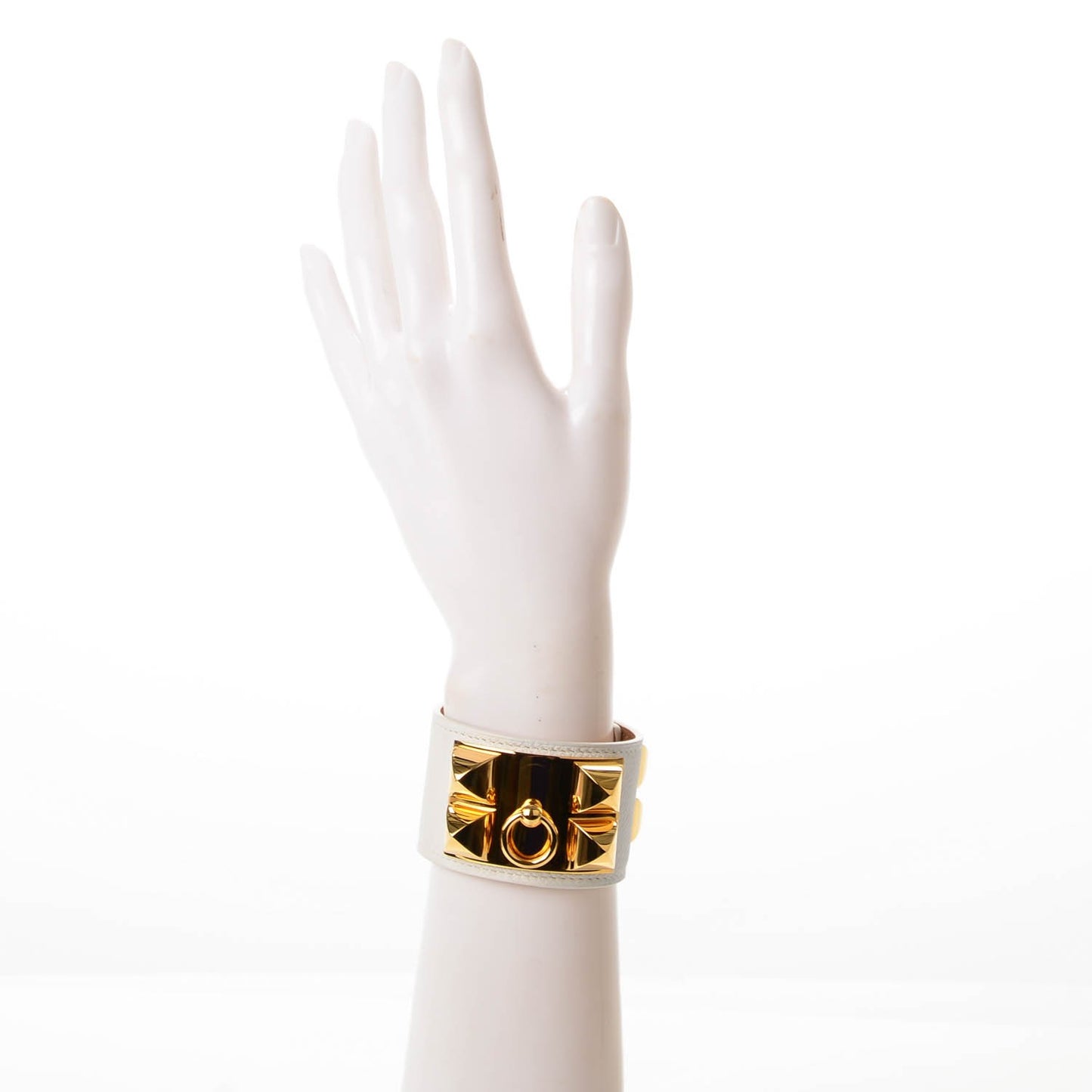 Epsom Collier de Chien CDC Bracelet S White