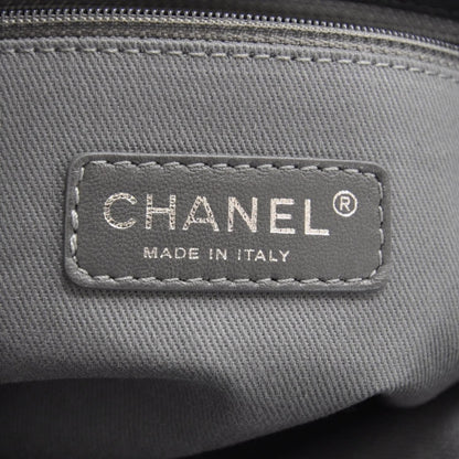 Chanel Iridescent Calfskin Glint Messenger Flap Black 7 of 9