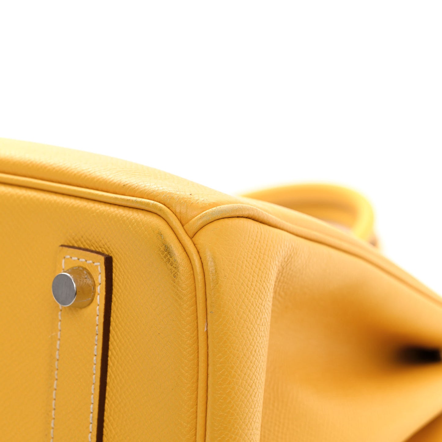 Epsom Verso Birkin 35 Curry Etoupe