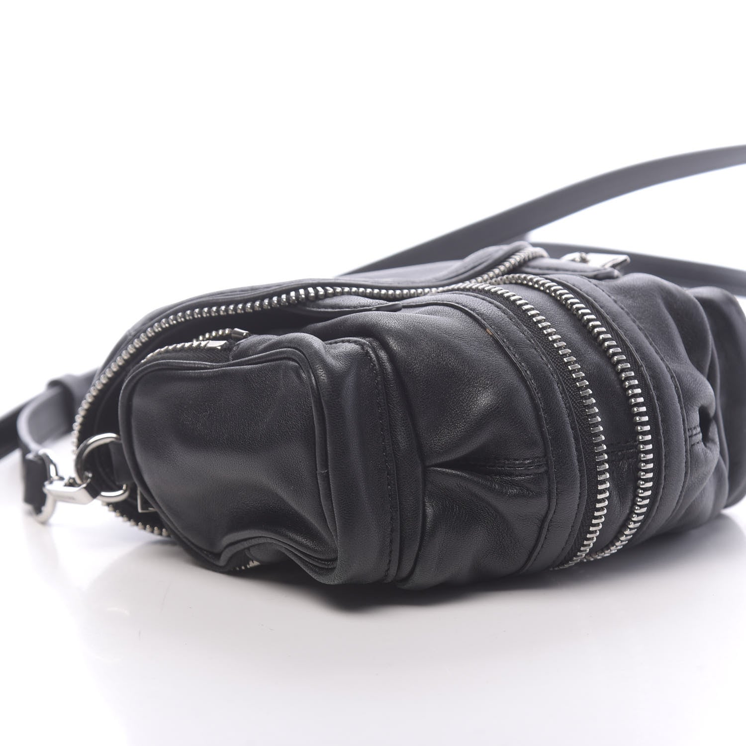 Alexander Wang Lambskin Micro Marti Crossbody Black 10 of 11