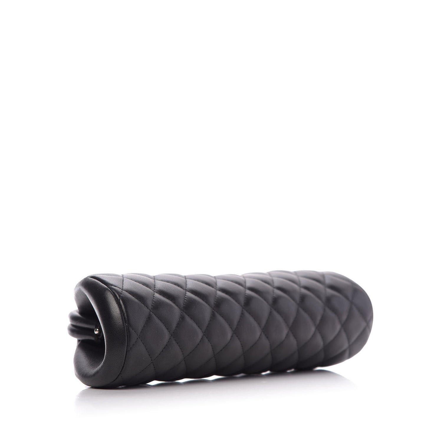 Lambskin Quilted Timeless Clutch Black