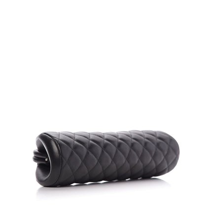 Chanel Lambskin Quilted Timeless Clutch Black 3 of 11