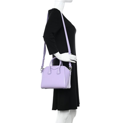 Givenchy Shiny Lord Calfskin Mini Antigona Lilac 2 of 10