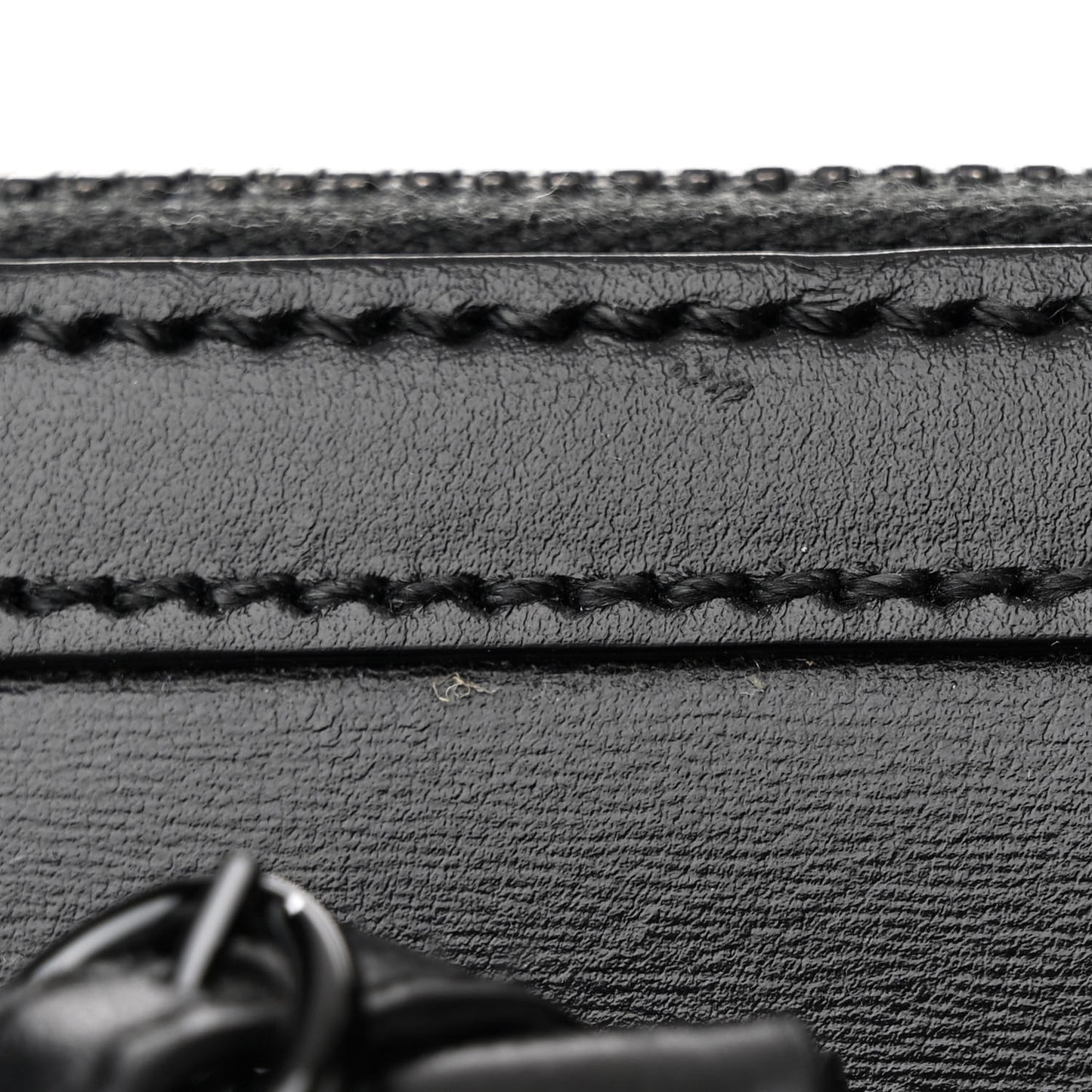 Boarded Plutone Calfskin Large Horsebit 1955 Duffle Bag Black