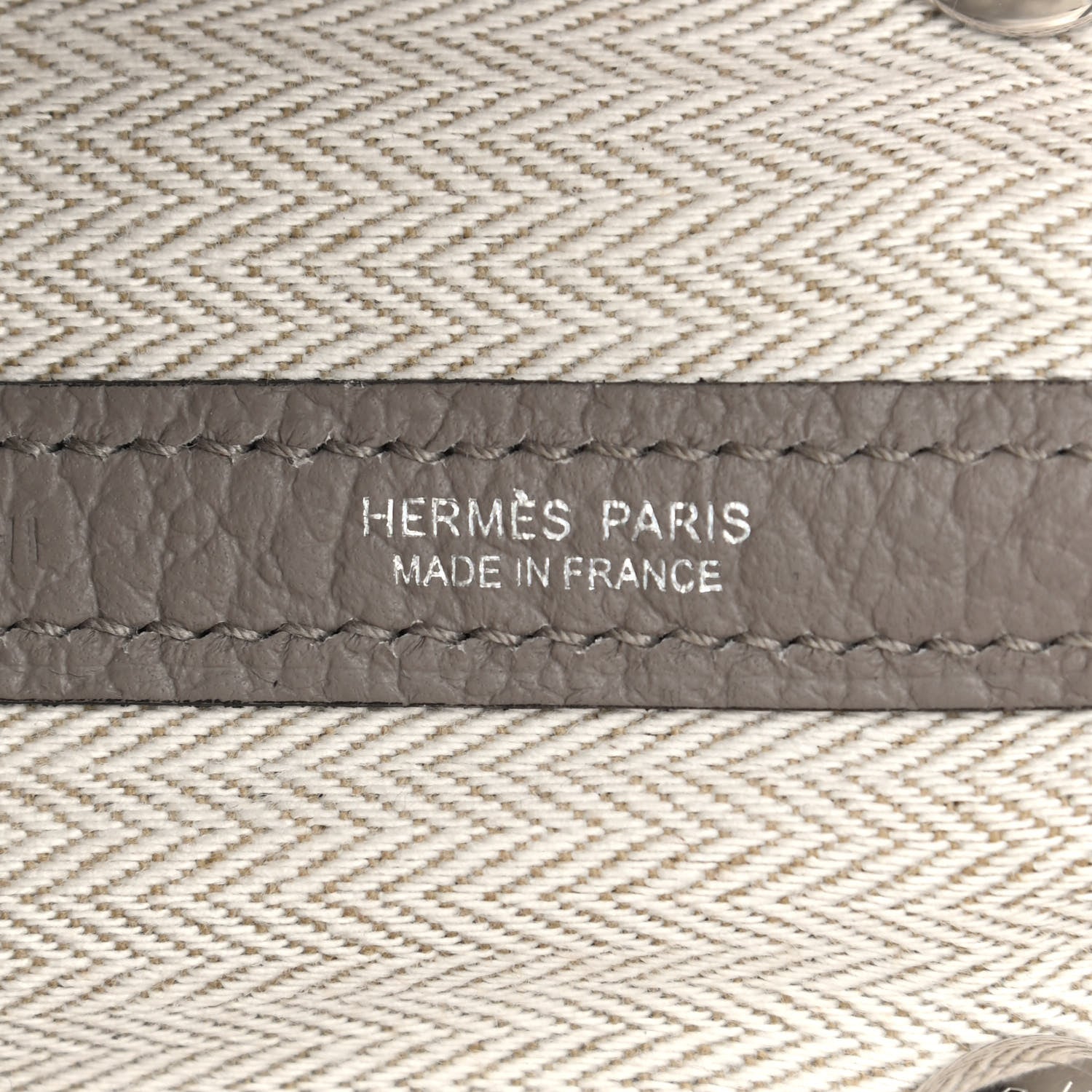 Hermes Vache Country Garden Party 30 TPM Gris Asphalte 6 of 10