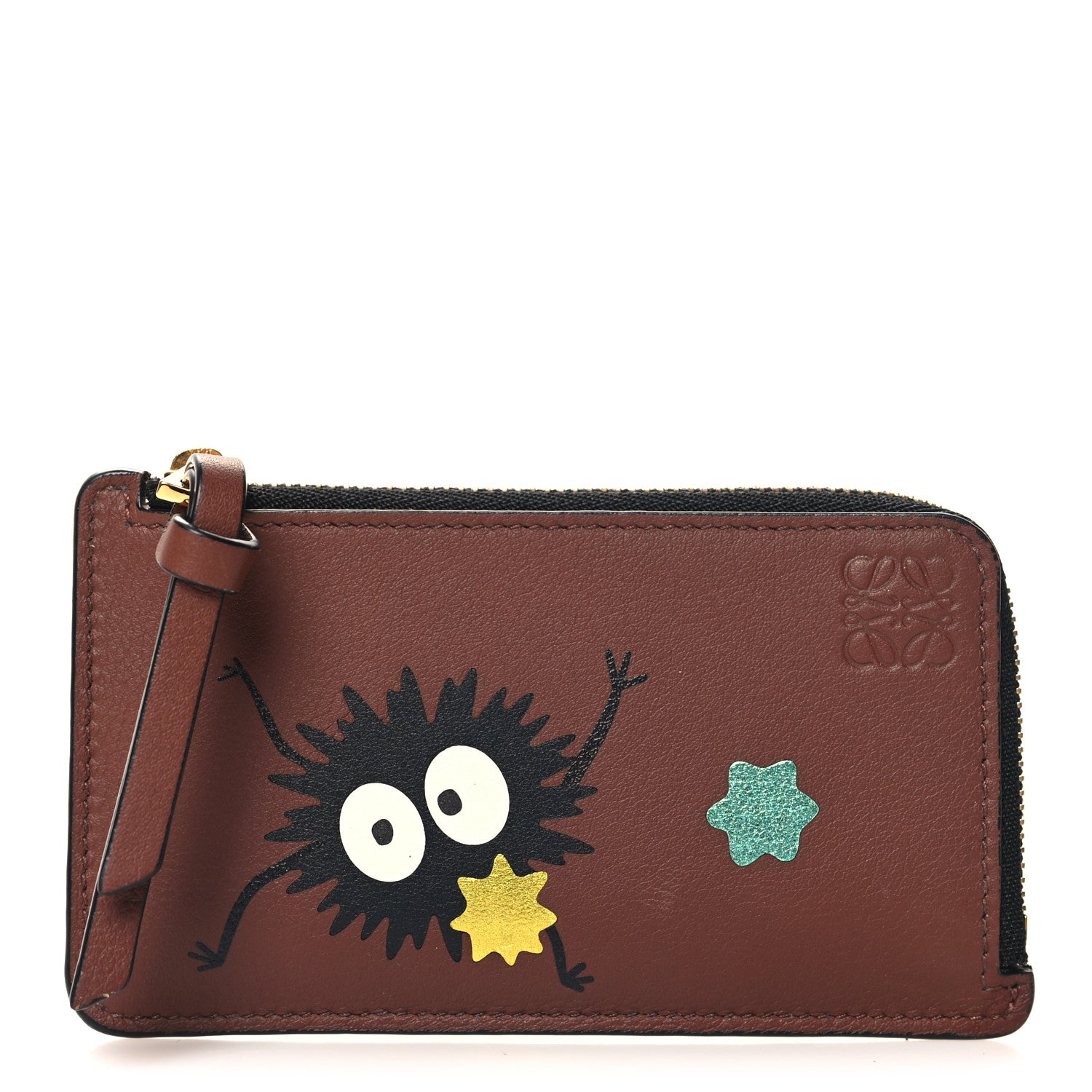 Loewe X SPIRITED AWAY Classic Calfskin Susuwatari Coin Cardholder 1 of 7