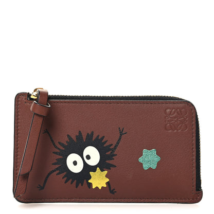 Loewe X SPIRITED AWAY Classic Calfskin Susuwatari Coin Cardholder 1 of 7