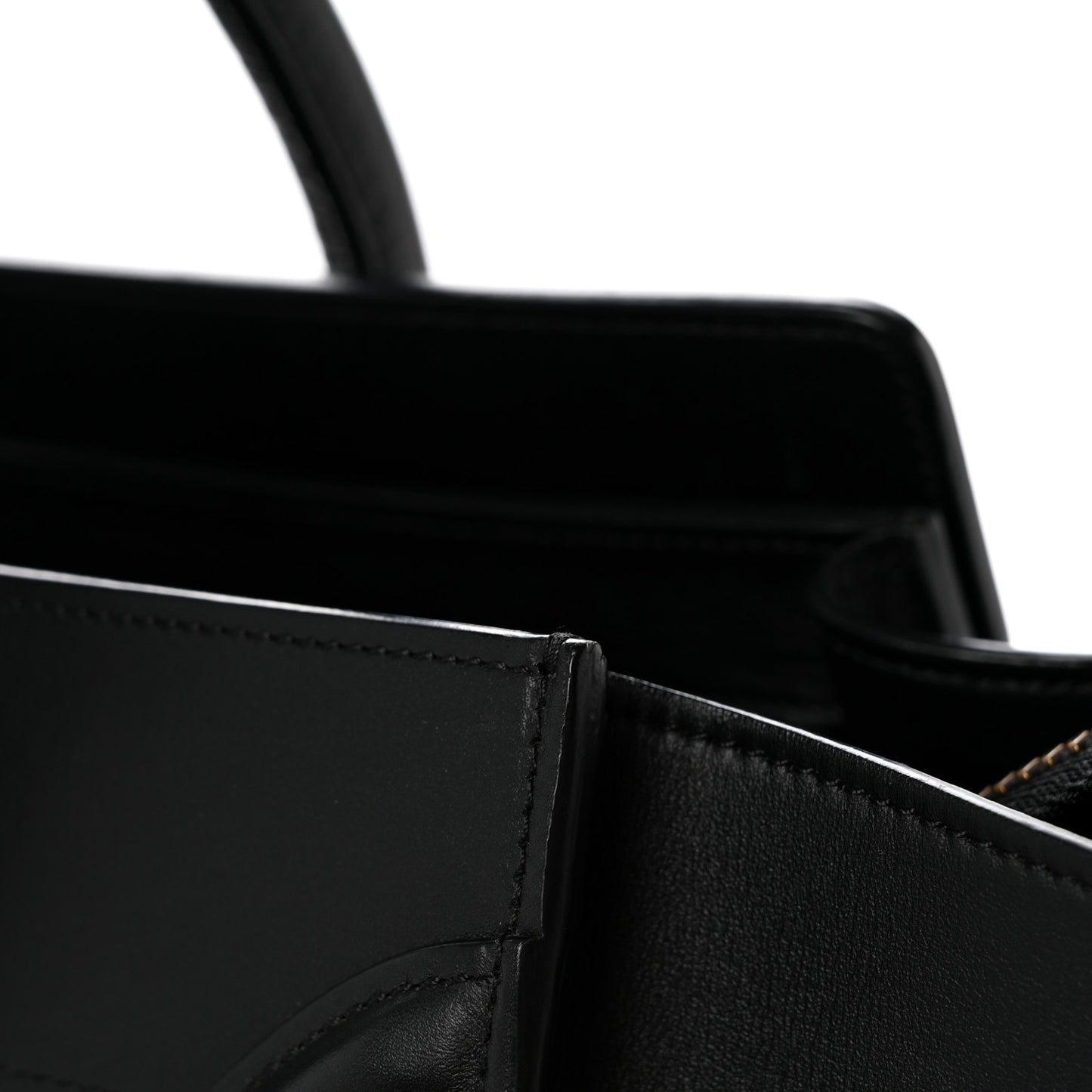 Smooth Calfskin Mini Luggage Black
