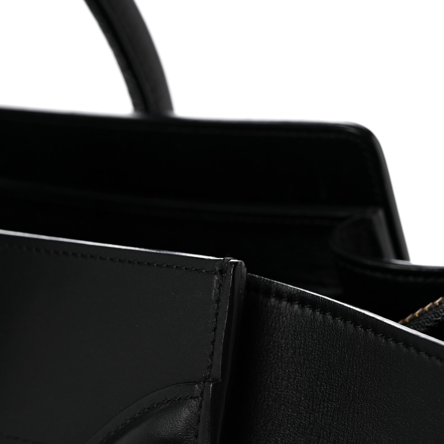 Celine Smooth Calfskin Mini Luggage Black 14 of 15