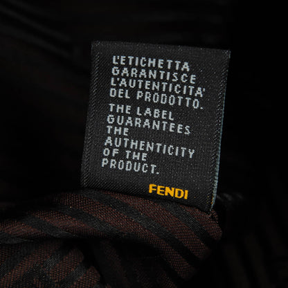 Fendi Vitello Capra Alabama Colorblock Large Chameleon Tote Ciliegia Bordeaux Ruby 9 of 9