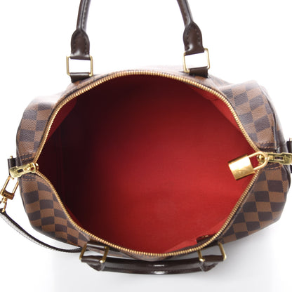 Louis Vuitton Damier Ebene Speedy Bandouliere 35 5 of 14