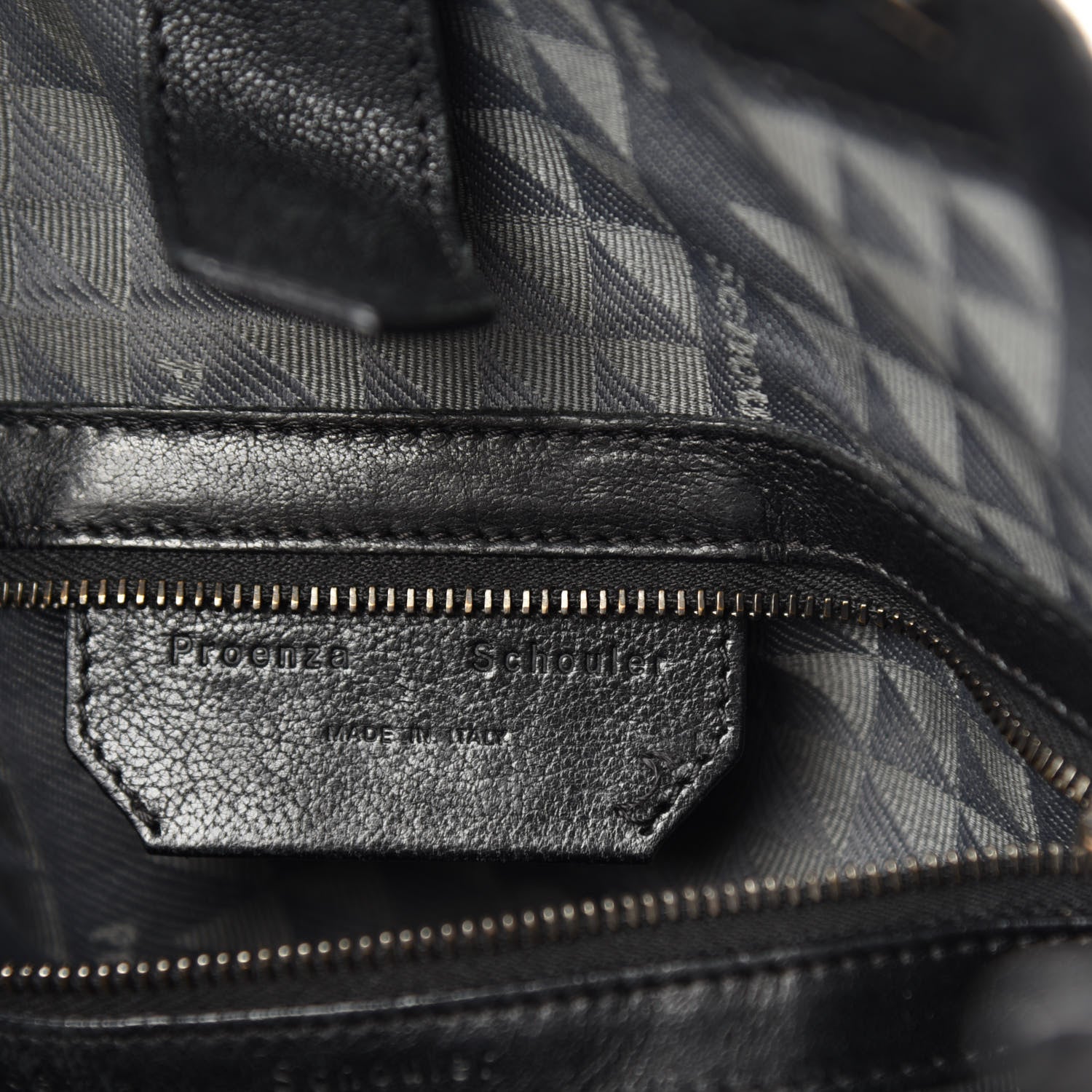 Proenza Schouler Lambskin PS1 Tote Black 12 of 14