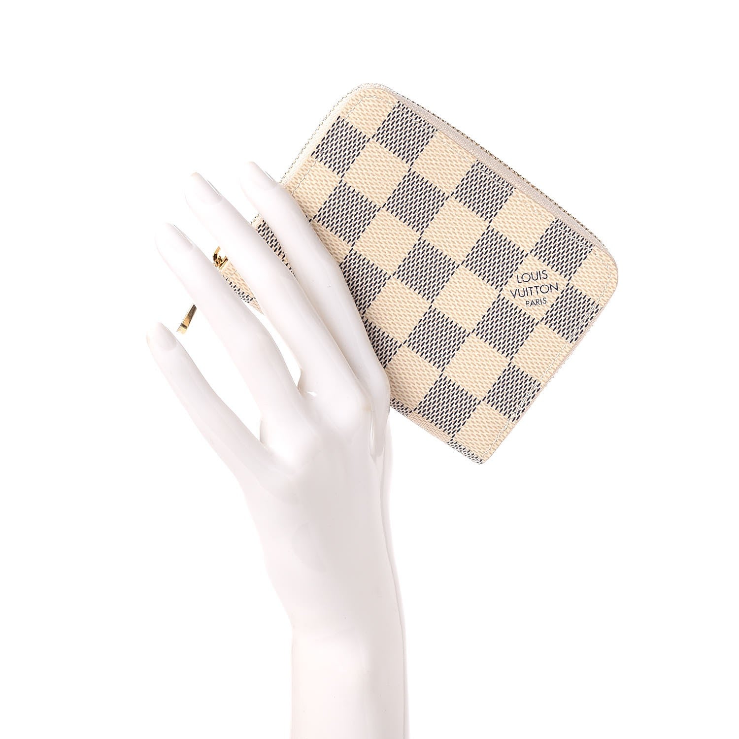 Louis Vuitton Damier Azur Zippy Coin Purse 2 of 8
