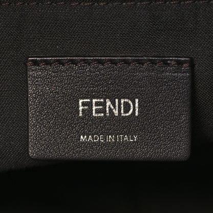 Fendi Vitello Dolce 4 Color Large By The Way Boston Bag Orzo Multicolor 5 of 10