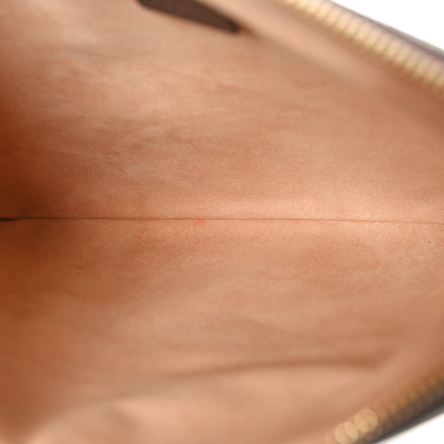 GG Supreme Monogram Large Ophidia Pouch Clutch Brown