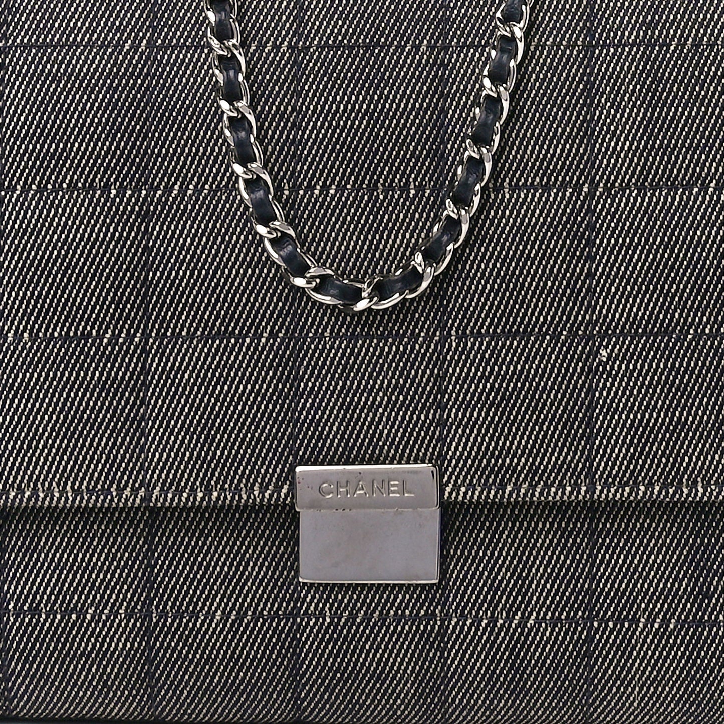 Denim Chocolate Bar Flap
