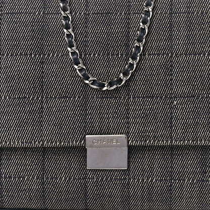 Chanel Denim Chocolate Bar Flap 8 of 12