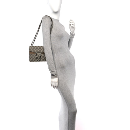 Gucci GG Supreme Monogram Mini Dionysus Shoulder Bag Taupe 2 of 12