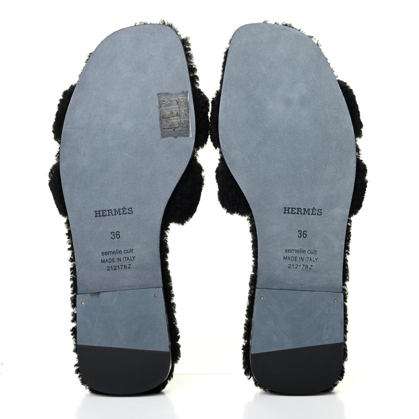 Woolskin Oran Sandals 36 Black