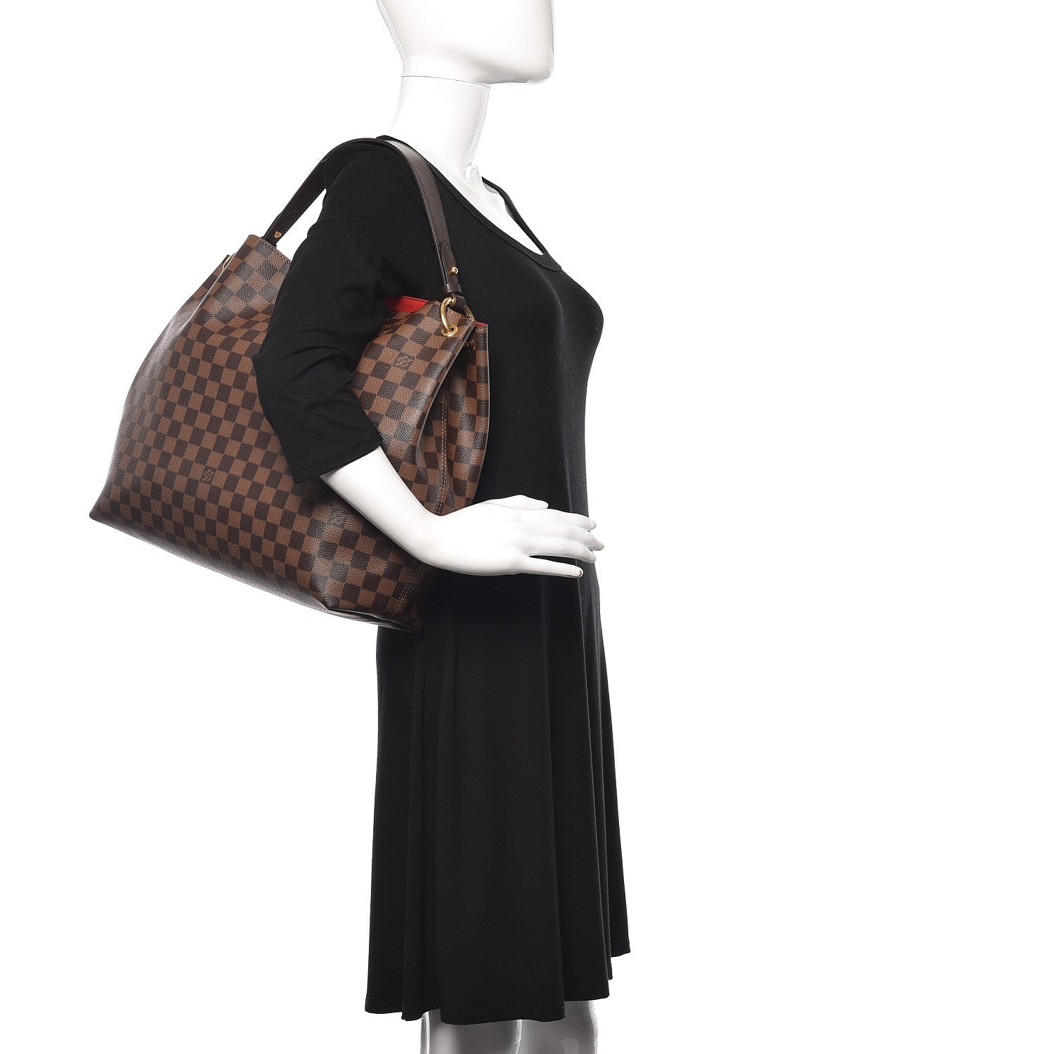 Louis Vuitton Damier Ebene Graceful MM 2 of 15