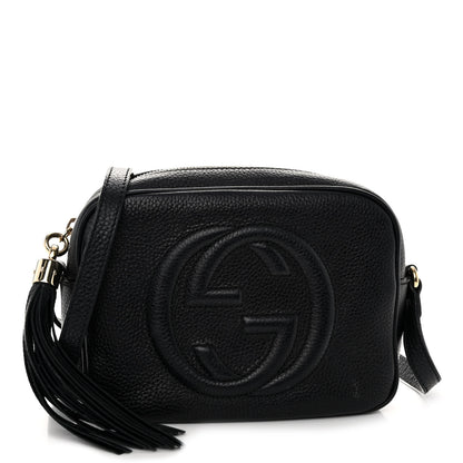 Gucci Pebbled Calfskin Small Soho Disco Bag Black 1 of 9