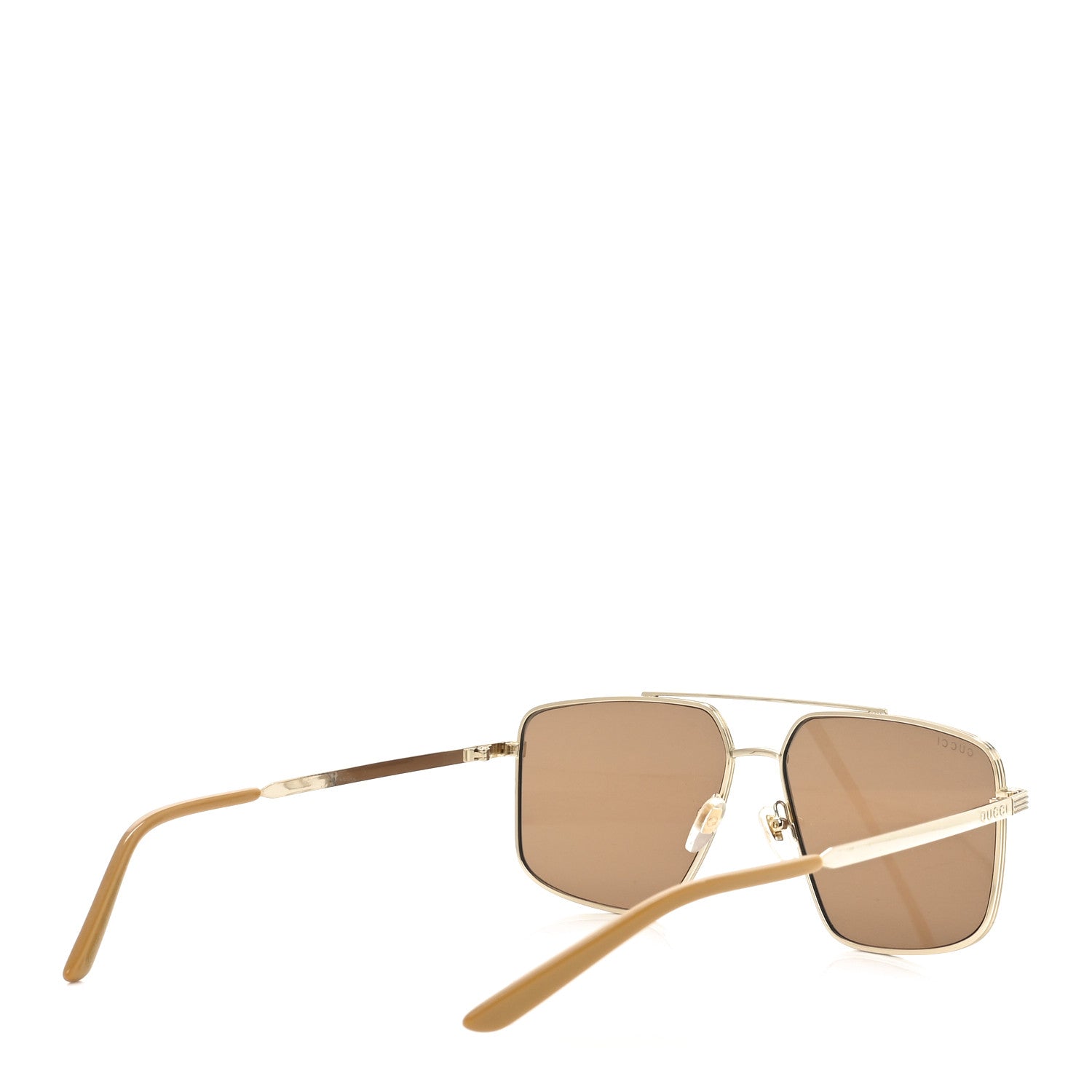 Gucci Metal Navigator Sunglasses GG0941S Gold 4 of 7