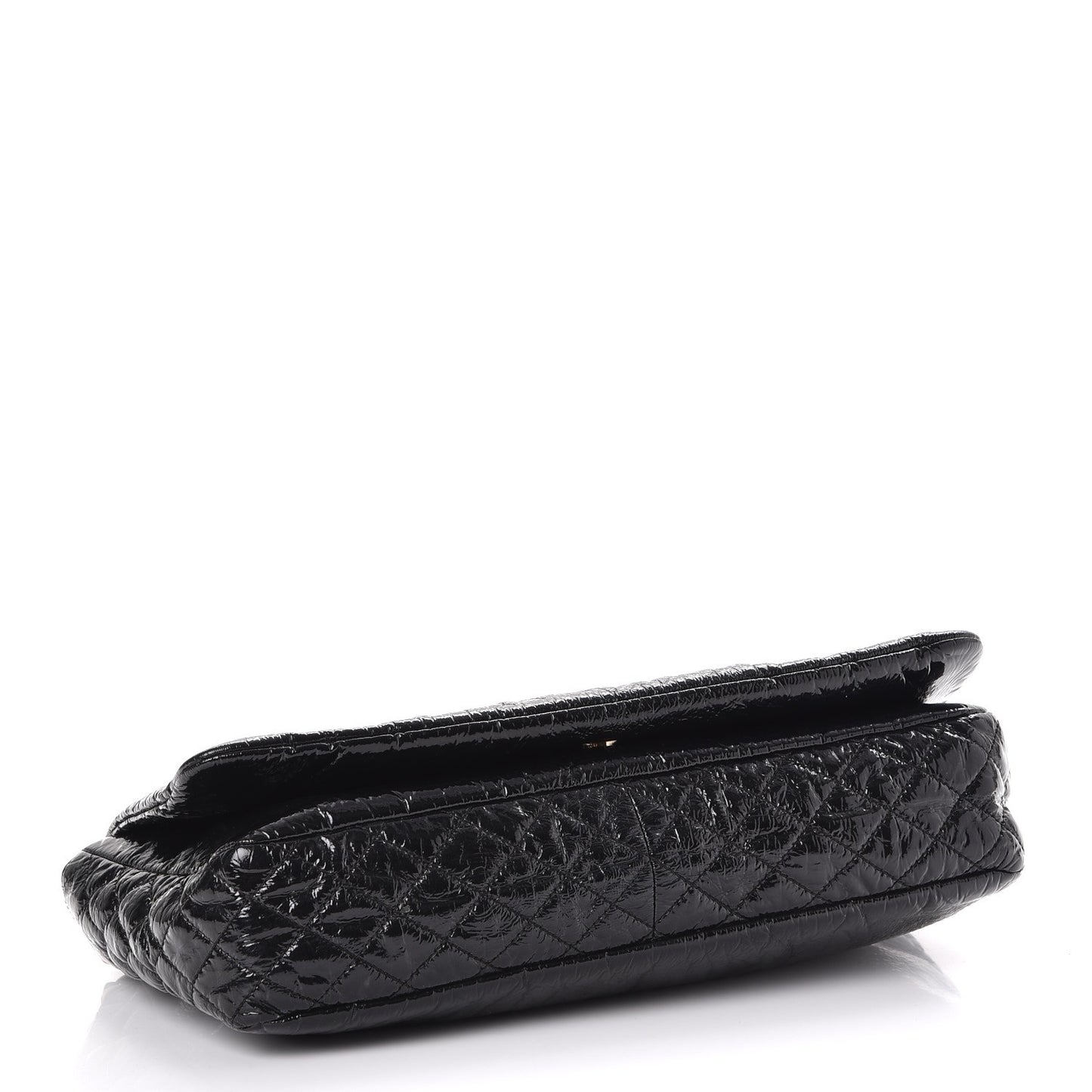 Vinyl Medium Rock and Chain Flap Black