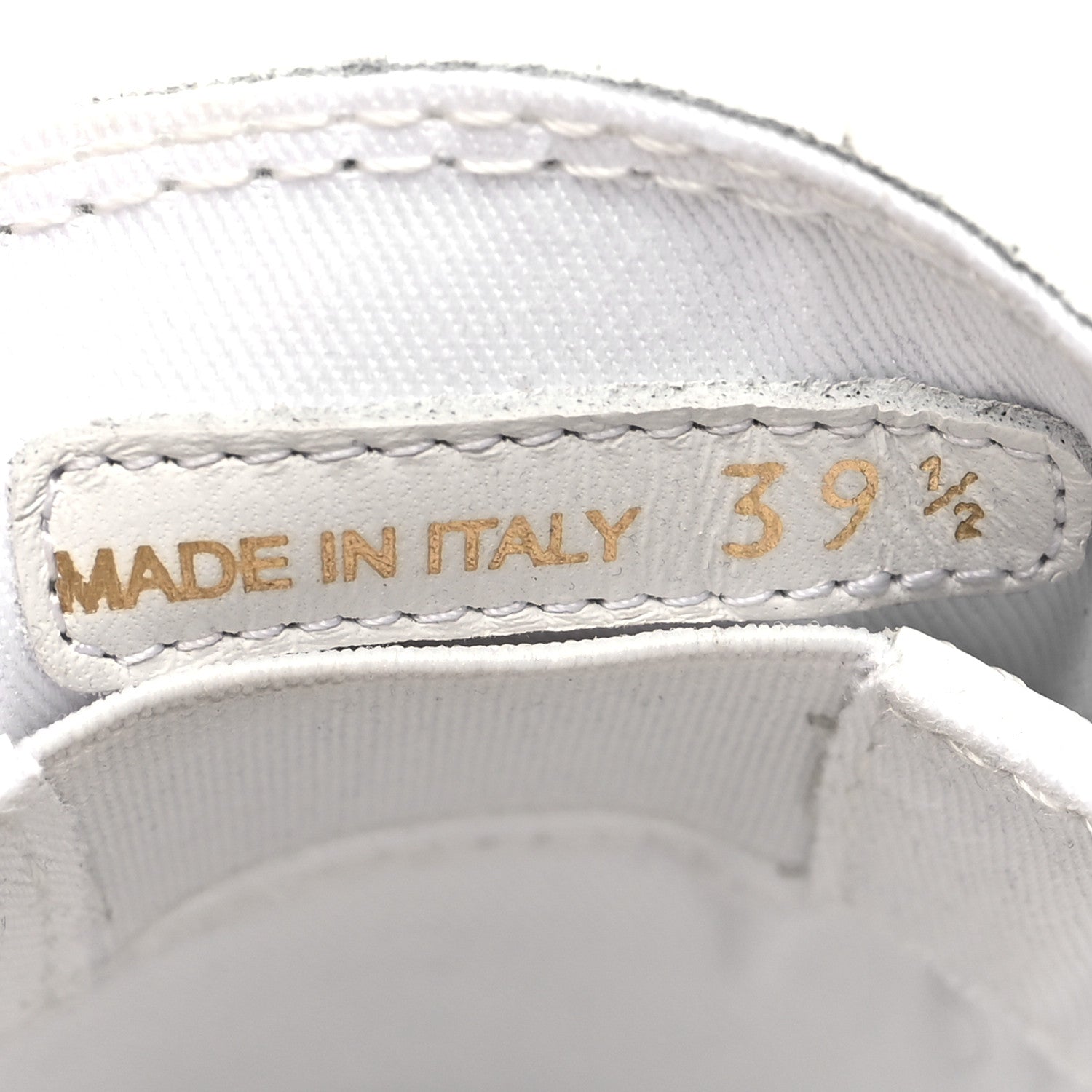 Prada Spazzolato Metal Triangle Logo 50mm Loafers 39.5 White 6 of 10