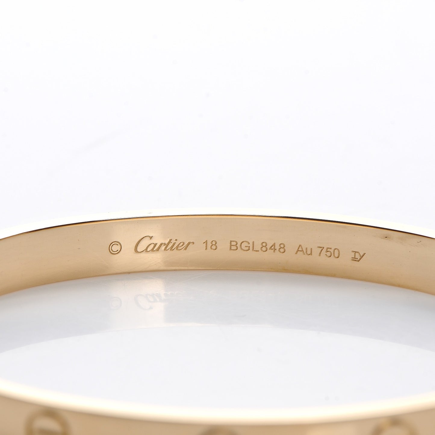 18K Yellow Gold LOVE Bracelet 18